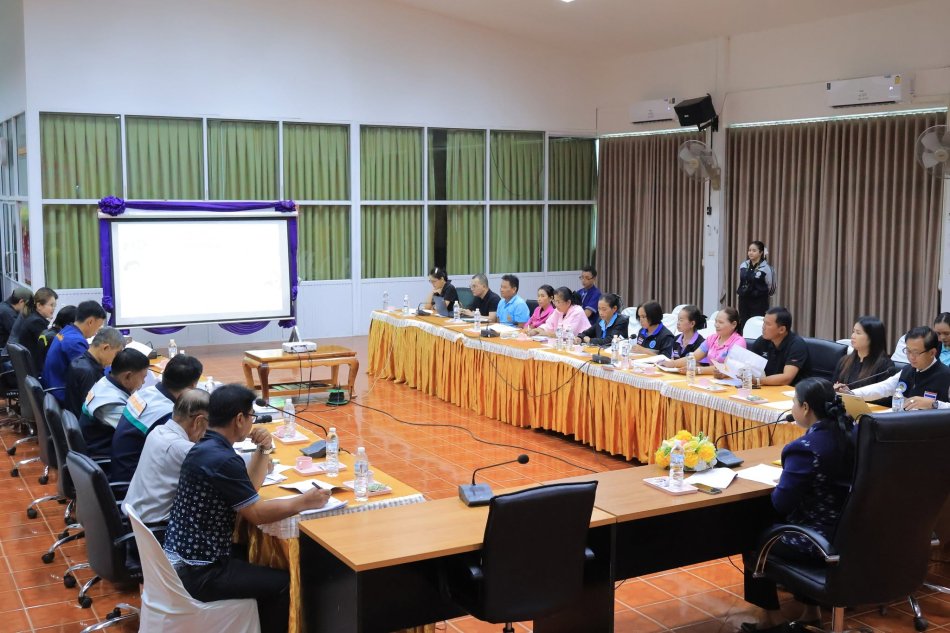 ประชุมติดตามผลการดำเนินงาน กองทุนหลักประกันสุขภาพเทศบาลตำบลสีแก้ว ประจำปี 2569