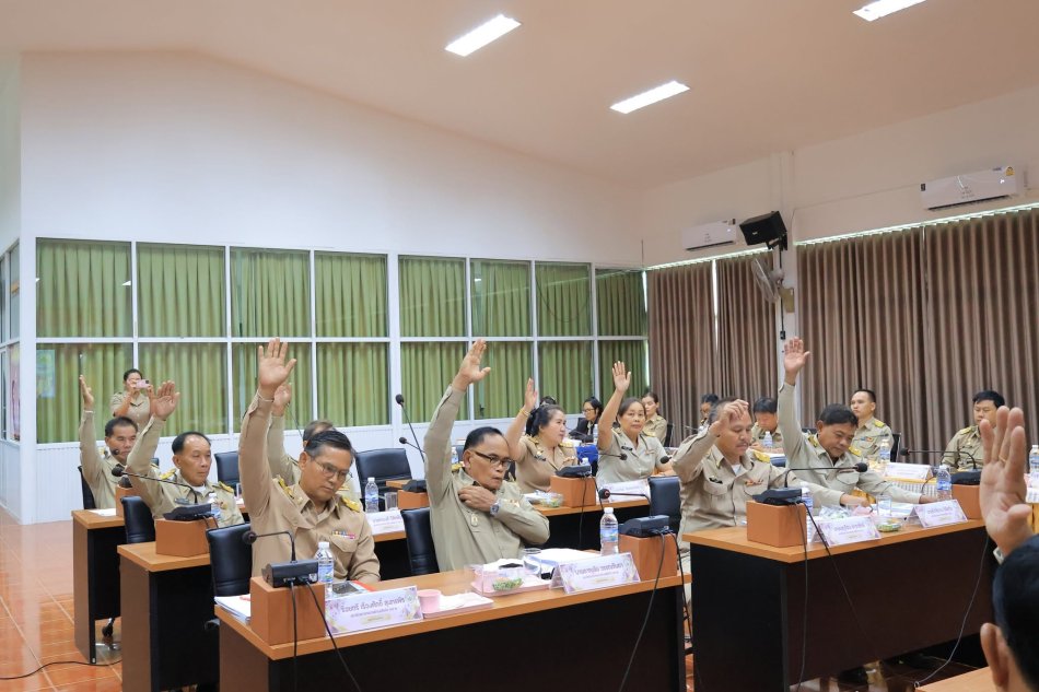 ประชุมสภาเทศบาลตำบลสีแก้ว สมัยสามัญ สมัยที่ 3 ครั้งที่ 1 ประจำปี 2569