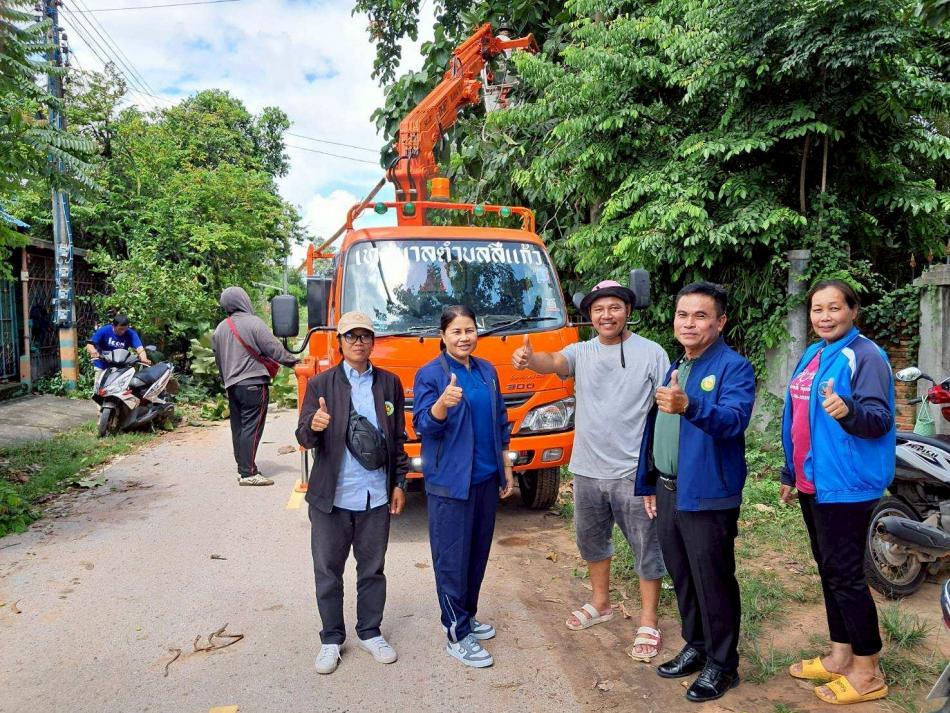 ลงพื้นที่ขจัดปัญหาตามการร้องเรียนของชาวบ้าน