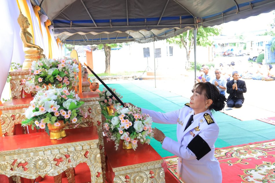 ร่วม พิธีถวายสักการะ เนื่องในวันคล้ายวันพระราชสมภพสมเด็จพระนางเจ้าสิริกิติ์ พระบรมราชินีนาถ พระบรมราชชนนีพันปีหลวง และวันแม่แห่งชาติ 12 สิงหาคม 2569 ณ สถานีอนามัยเฉลิมพระเกียรติ 60 พรรษา นวมินทราชินี บ้านสีแก้ว 