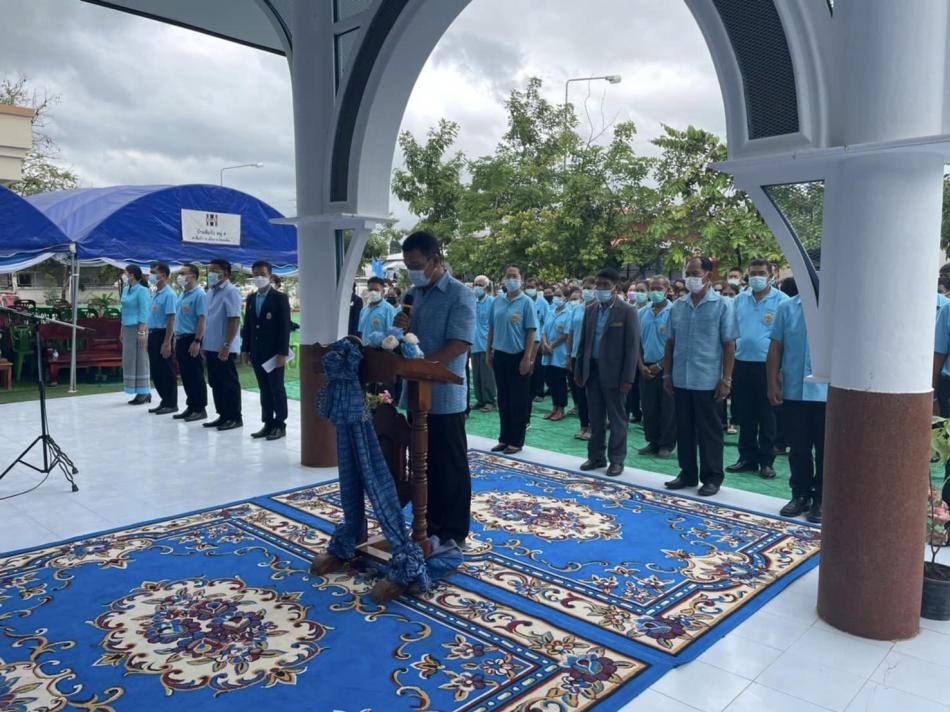 กล่าวคำถวายพระพรเนื่องในโอกาสมหามงคลเฉลิมพระชนมพรรษา 90 พรรษา 12 สิงหาคม 2565 ณ สถานีอนามัยเฉลิมพระเกียรติฯ บ้านศรีแก้ว